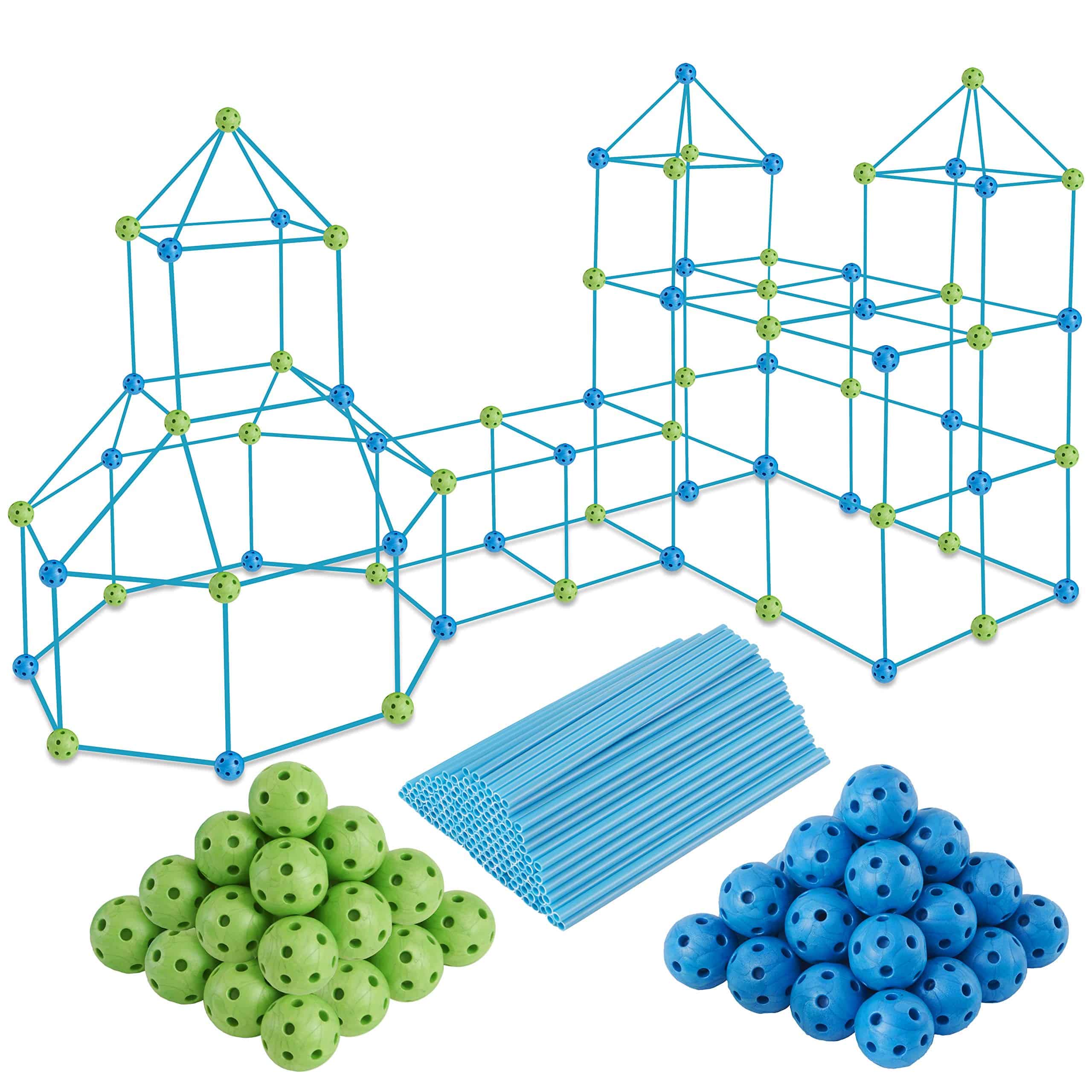 Kit de 130 piezas Kids Fort Building - Constructor de
