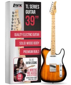 Guitarra Eléctrica LyxPro TL Series de 39 pulgadas, Cuerpo