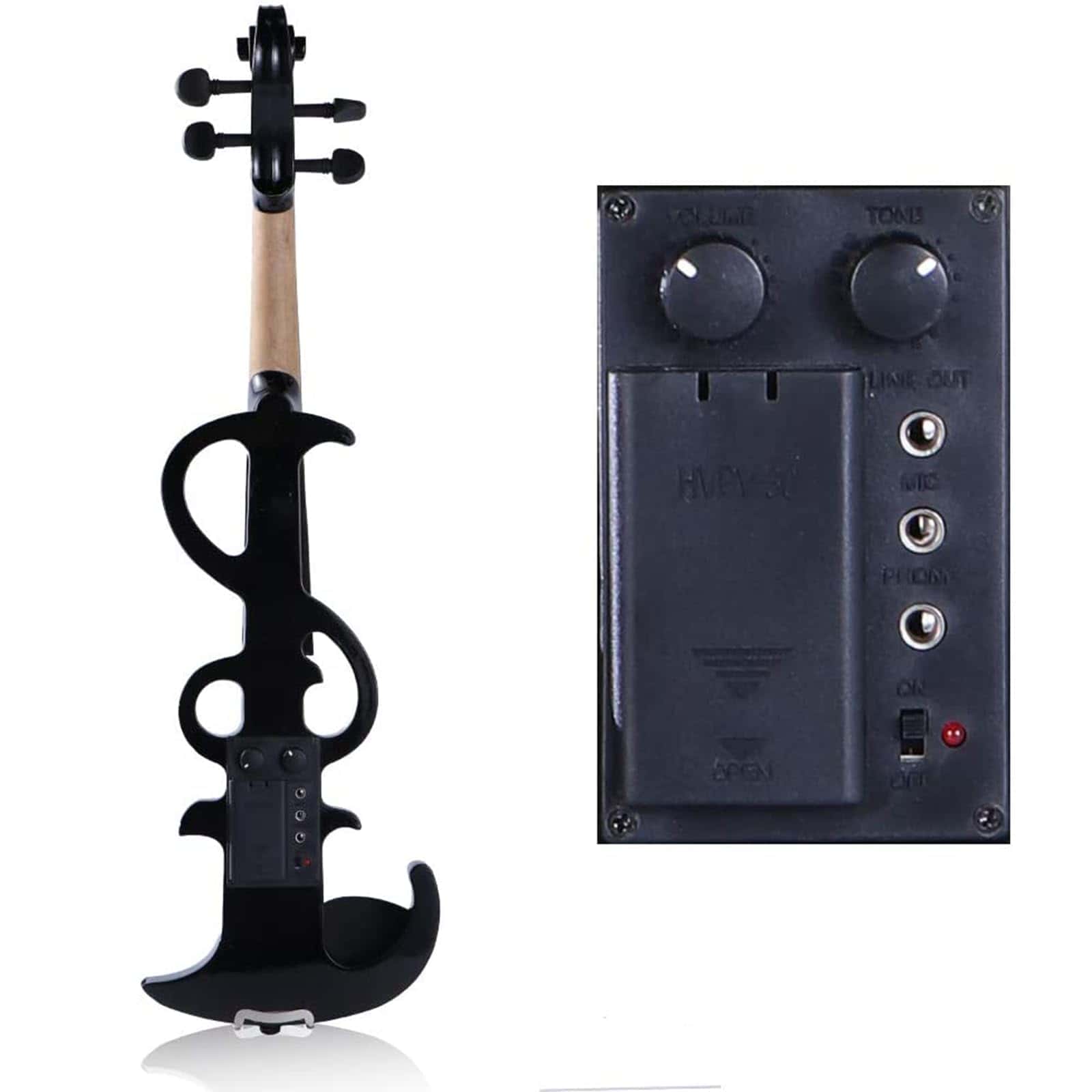 Violines Eléctricos, MIRIO 4/4 Tamaño completo Silencioso - Imagen 6