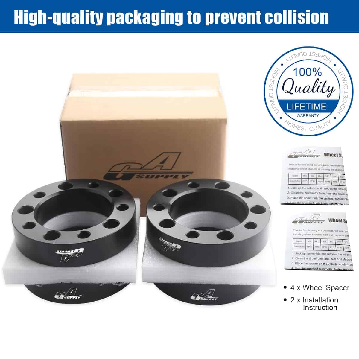 Espaciadores de Rueda GAsupply 1.5'' 5x5.5, Compatible con - Imagen 8