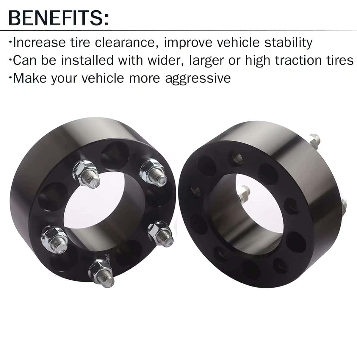GAsupply 5x4.5 Separadores de Rueda de 2 pulgadas, 4 piezas - Imagen 6