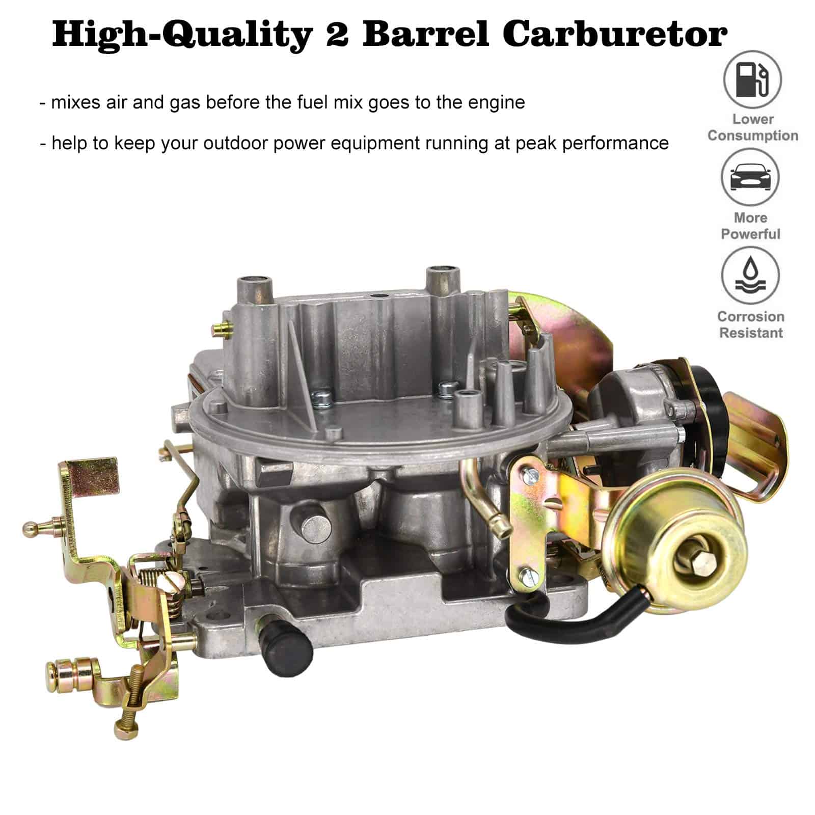 Carburador de 2 Barriles Carb 2100 2150 Para Ford 289 302 - Imagen 3