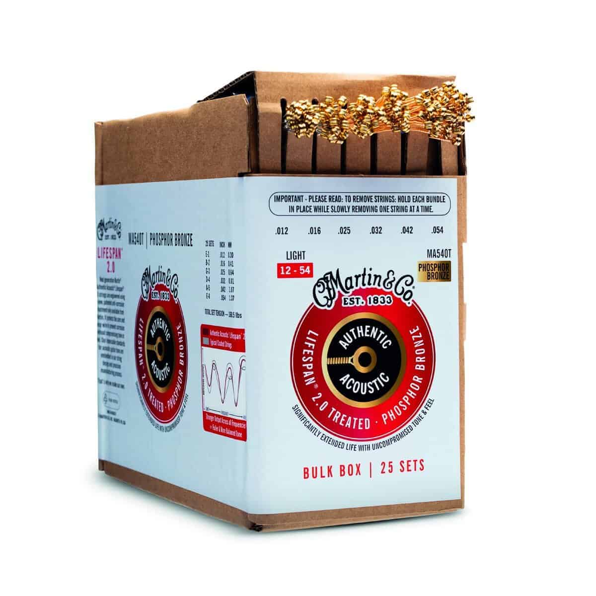 Cuerdas de Guitarra Martin Authentic Acoustic Lifespan 2.0, - Imagen 3