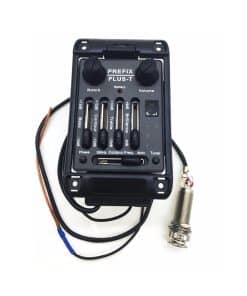 Sistema de Ecualizador de Pastilla Suave Piezo con Preamp a