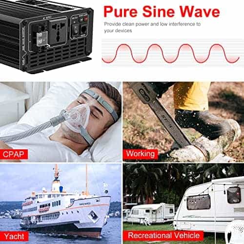 Inversor de Onda Sinusoidal Pura Xijia 2000w (Potencia Pico - Imagen 8