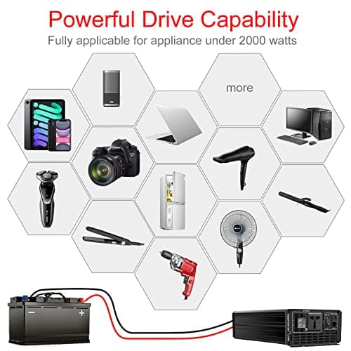 Inversor de Onda Sinusoidal Pura Xijia 2000w (Potencia Pico - Imagen 10