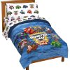 Jay Franco Monster Jam Truckin' Pals 4 Piezas Juego de Cama