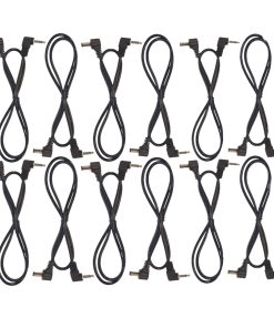 (12) Pack de Cables de Alimentación para Pedales de Efecto