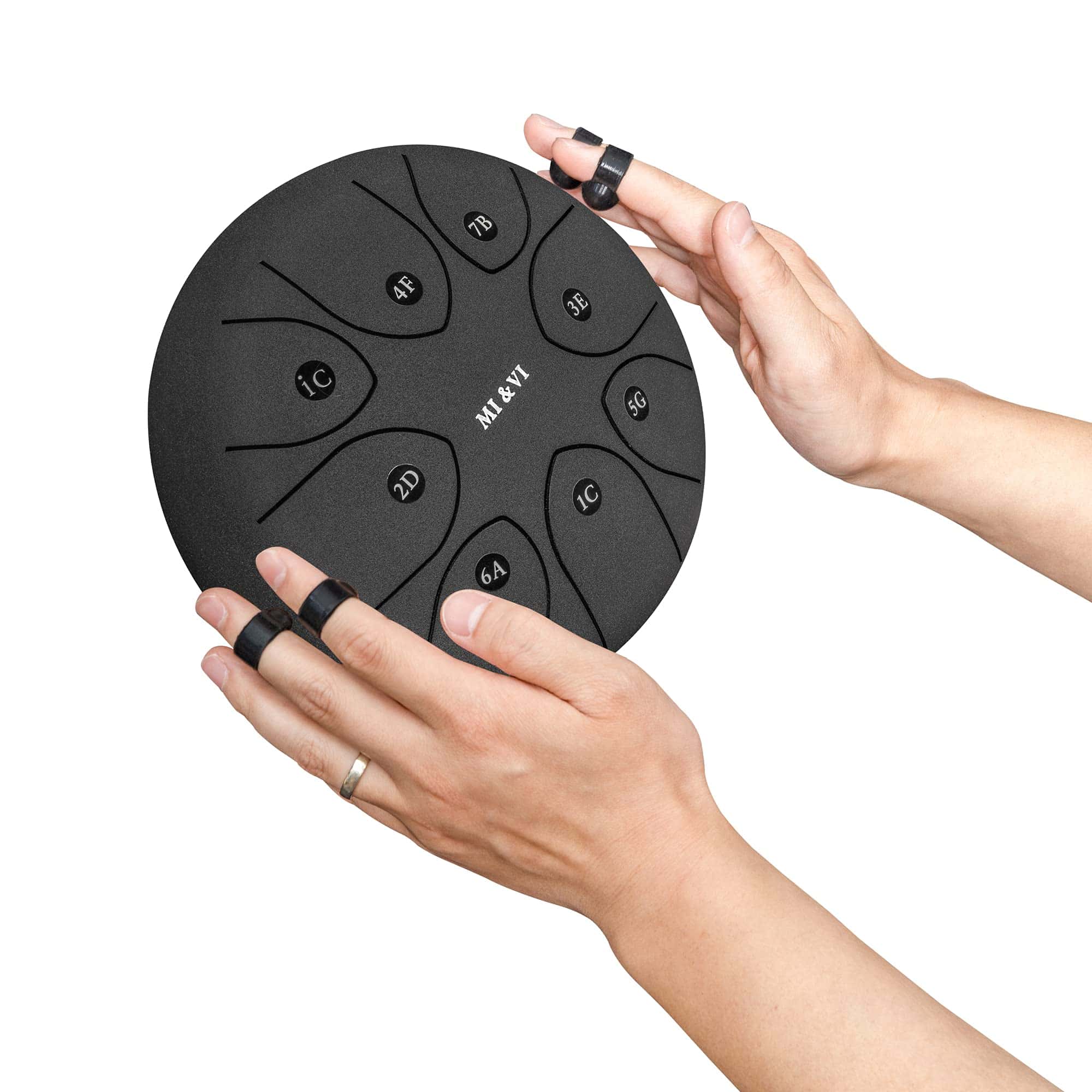 MI&VI 2021 Steel Tongue Drum Profesional | Tambor de Acero - Imagen 6