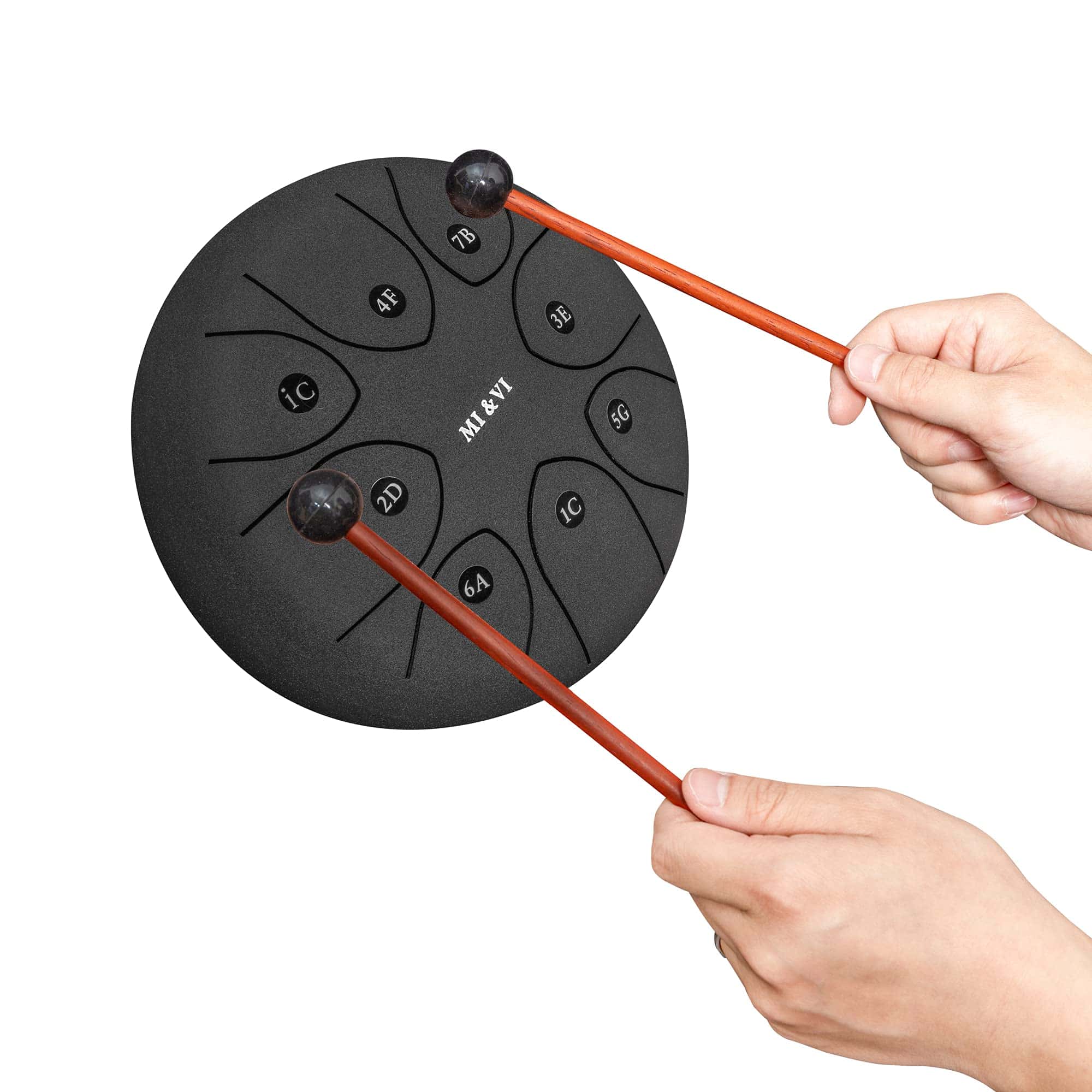 MI&VI 2021 Steel Tongue Drum Profesional | Tambor de Acero - Imagen 5