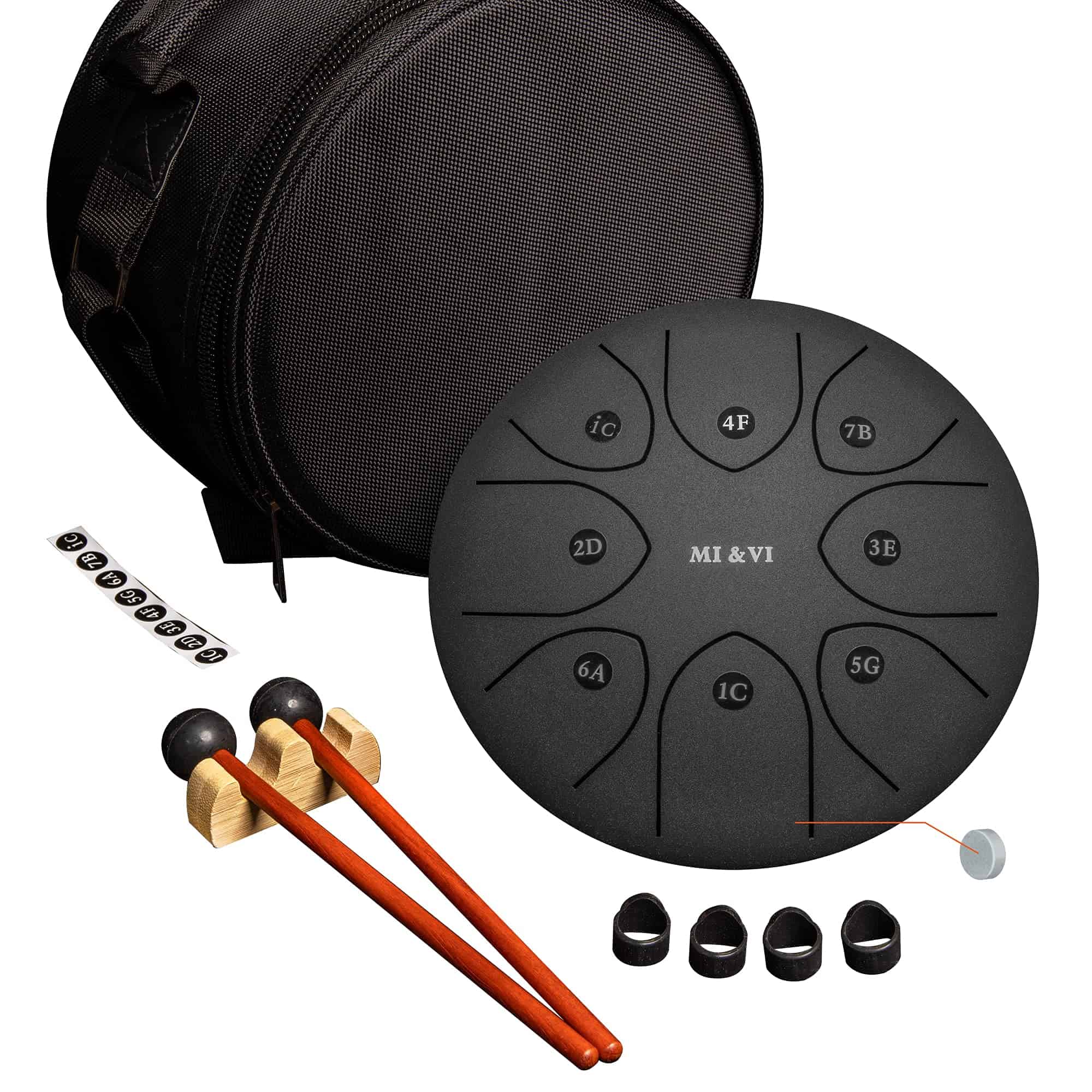 MI&VI 2021 Steel Tongue Drum Profesional | Tambor de Acero