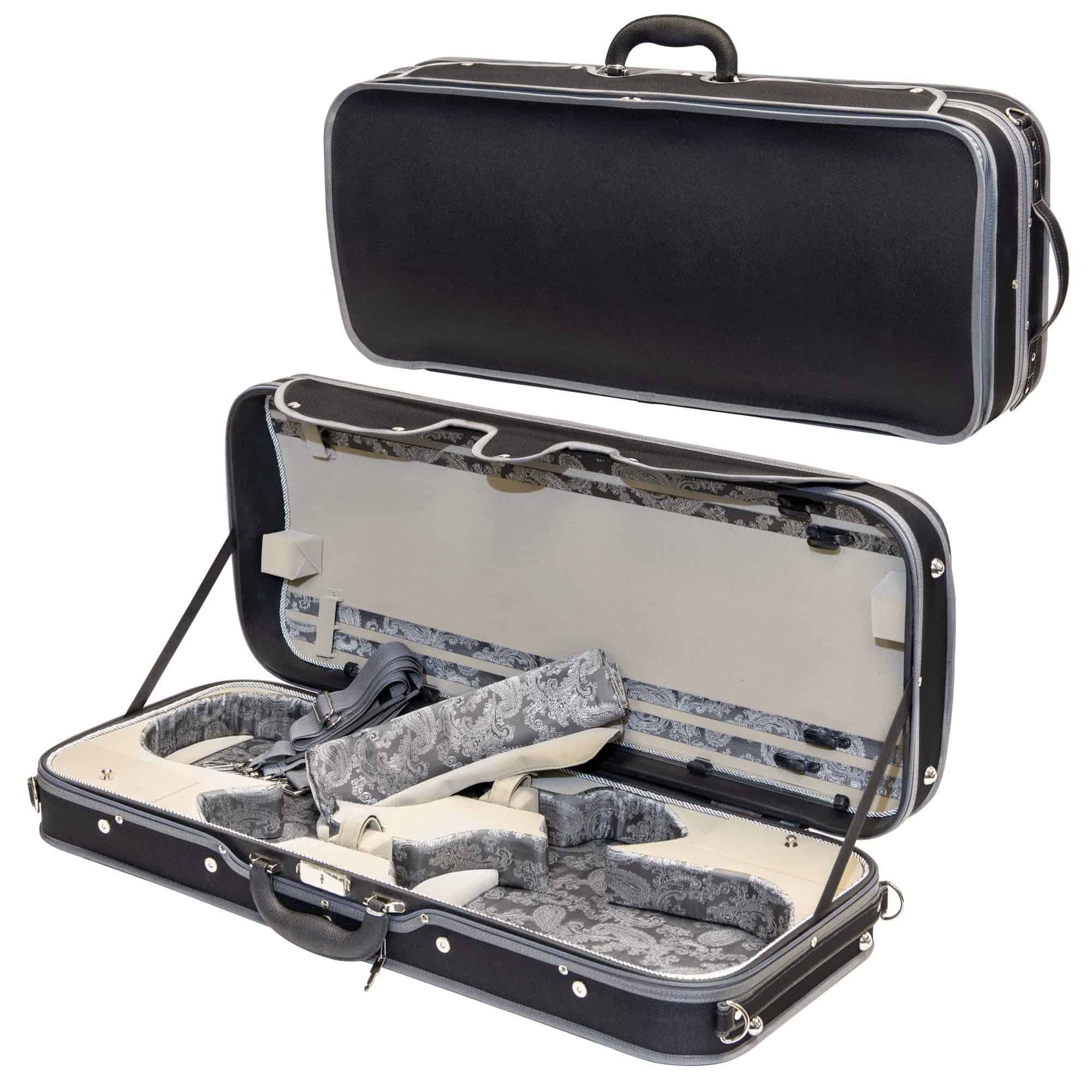 Estuche de Viaje Doble para Violín Profesional MI&VI