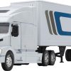 Camión de Juguete Volvo VN-780 Tractor Trailer para Niños,