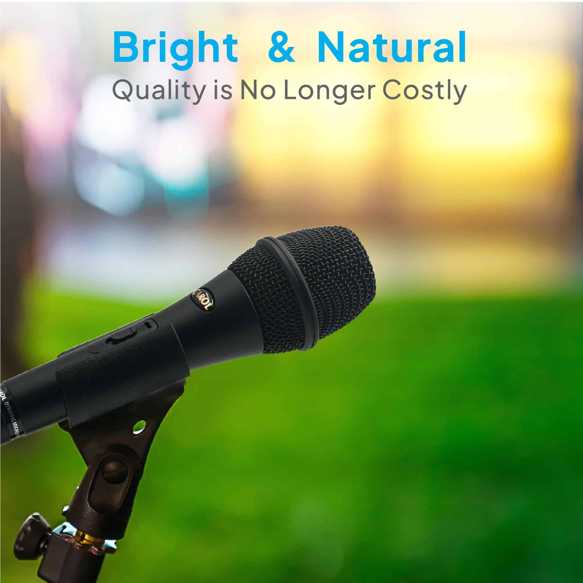 Micrófono Vocal Dinámico CAROL GS-67 para Presentaciones y - Imagen 5