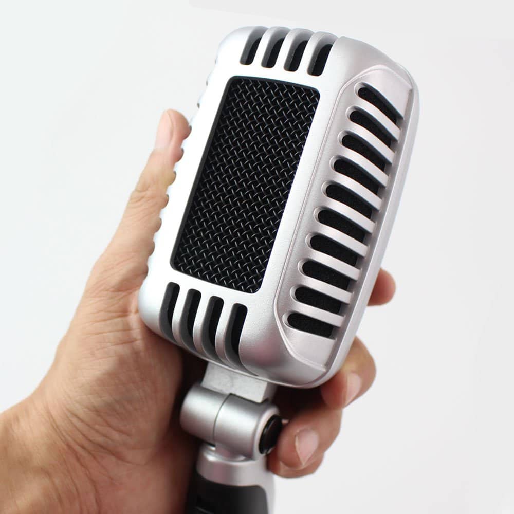 Micrófono de Voz Dinámico Retro Clásico CAROL - Estilo - Imagen 9