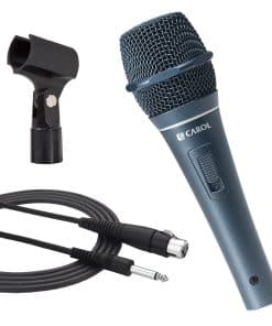 MICRÓFONO CAROL Sigma-plus3 XLR con Cable para Vocalización
