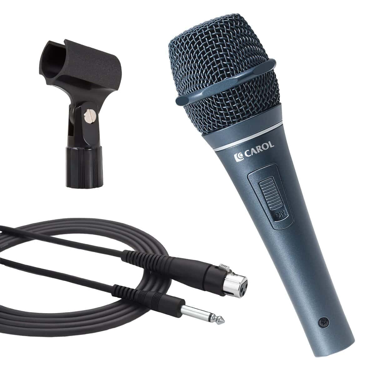 MICRÓFONO CAROL Sigma-plus3 XLR con Cable para Vocalización