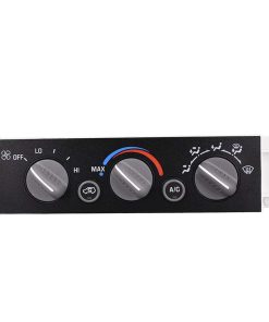 Panel de interruptor de control de calefacción/ac sin