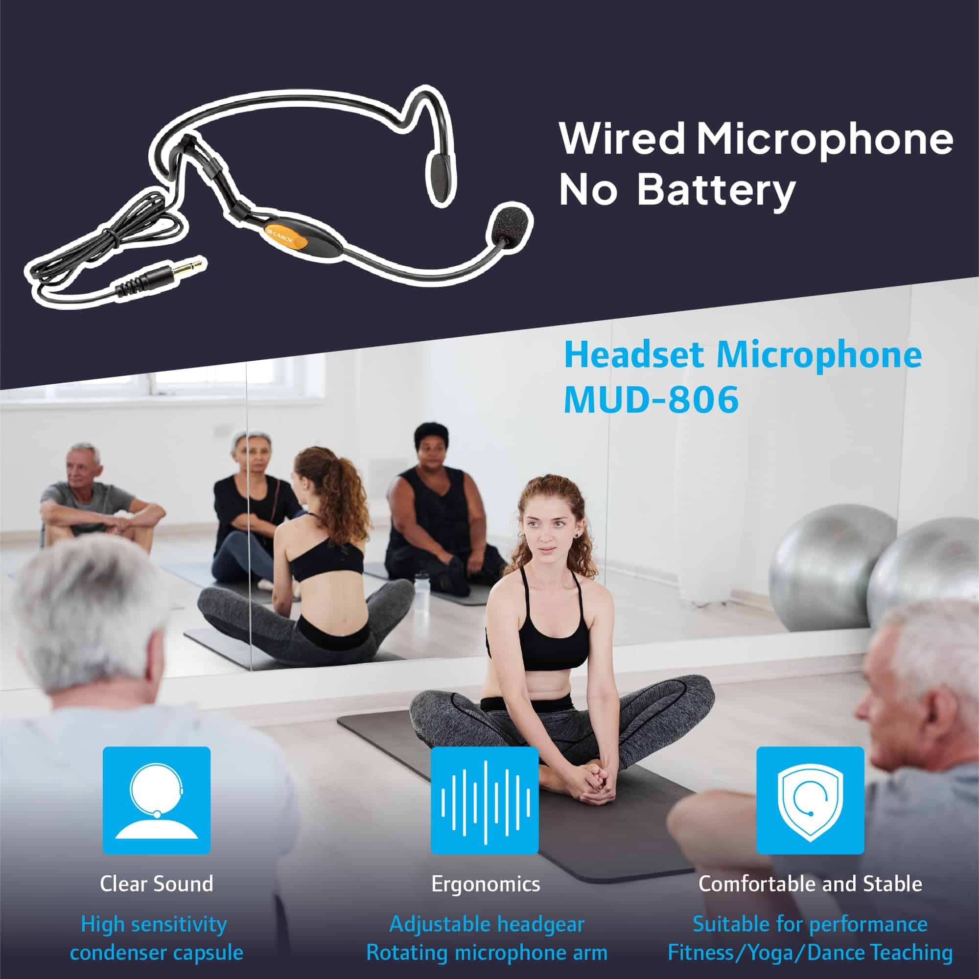 Auriculares con cable estéreo CAROL 3.5mm Micrófono de - Imagen 8