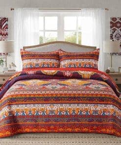 NEWLAKE Juego de Colchas Acolchadas de Estilo Europeo