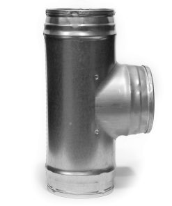 Conector de Conductos de 4 Pulgadas de Vent Systems 3 Vías