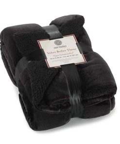 Manta Sherpa Super Suave Genteele Reversible Ultra Lujosa,