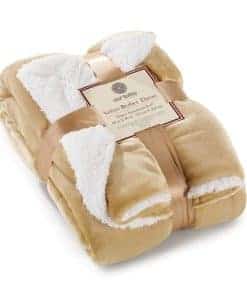 Manta de Sherpa Genteele Super Suave y Reversible, Ultra