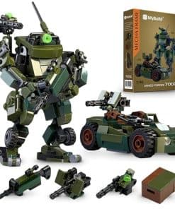 MyBuild Mecha Frame Armed Forces 7002 - Ajax Mech and Army