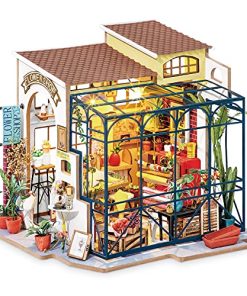 Kit de Casa de Muñecas en Miniatura DIY Rolife con Muebles