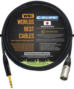 WORLDS BEST CABLES 5 Foot - Canare - A MEDIDA