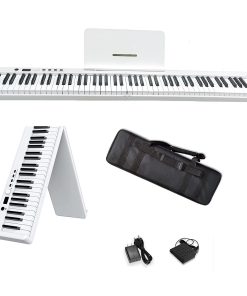 Piano Electrónico Plegable MAGICON BX20 de 88 Teclas, Piano
