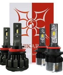 HIKARI Premium Custom, Juego de Bombillas LED H11/H8/H9