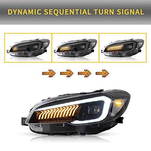Faros LED completos VLAND compatibles para [Subaru WRX STI - Imagen 5