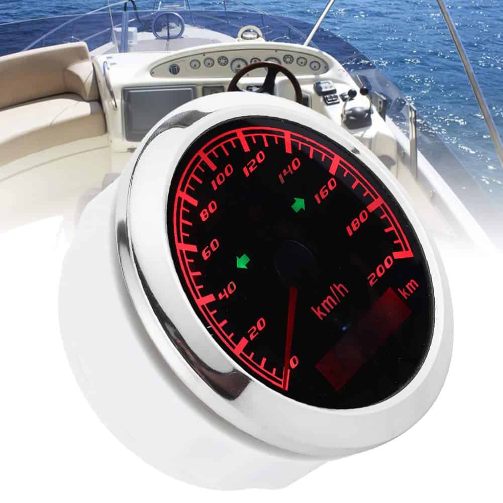 FastUU Universal GPS Speedometer, 9-32V Ip67 GPS - Imagen 4