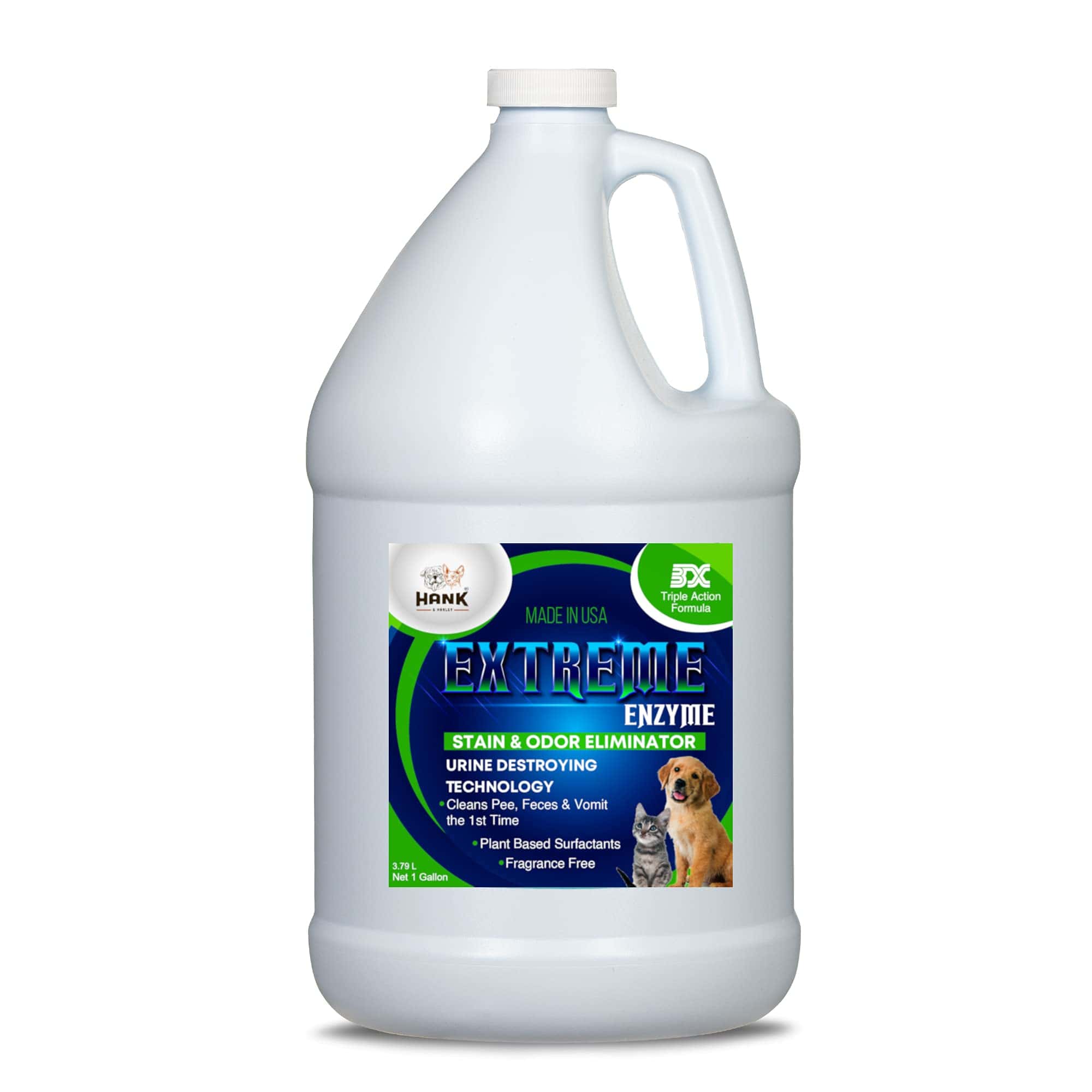 Hank & Harley Extreme Enzyme, Eliminador de Manchas y