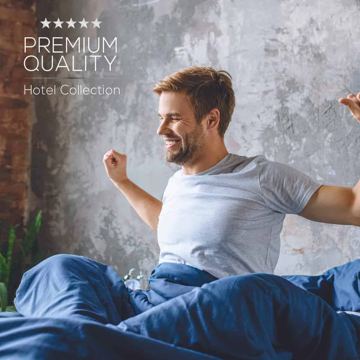 Juego de sábanas Mueller Ultratemp King Size, muy suaves - Imagen 8