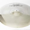 Platillos Hi Hat Silenciosos de Bajo Volumen de 14' (Plata)