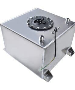 Tanque de Combustible para Carreras de Aluminio Pulido 5