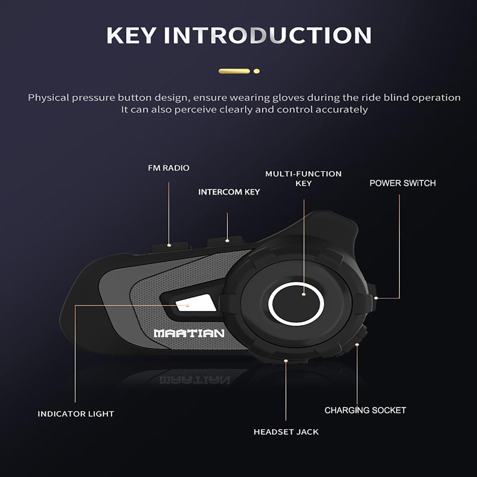 1Storm Casco de Motocicleta Modular de Cara -Blanco Brillant - Imagen 4