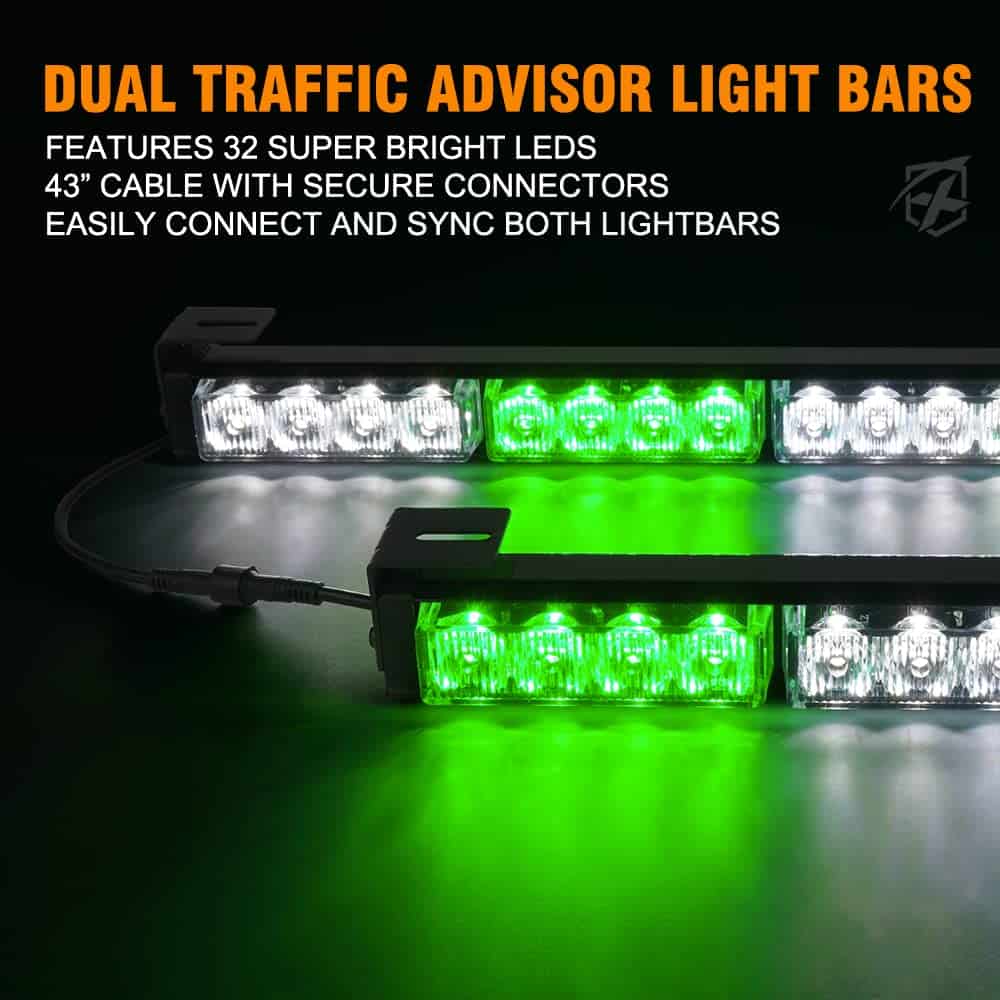 Barra de Luz Estroboscópica de Emergencia Xprite LED para - Imagen 3