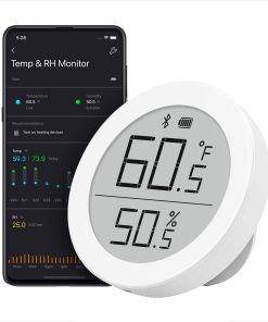 Termómetro e Higrómetro Digital Bluetooth Qingping, Monitor