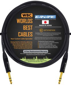 Cable de Parche TRS Balanceado Canare L-4E6S de 6 Pies con