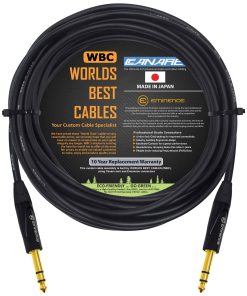 Cable Canare L-4E6S Star Quad Balanceado TRS de 30 pies con