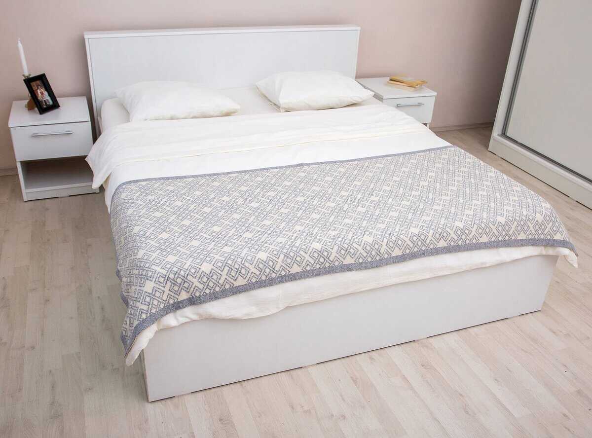 SAOL Aran Soft Bed Scarf de Lana Mezcla de Irlanda con Nudo