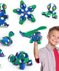 Paquete de 30 Piezas de Clixo Crew - -Azul / Verde