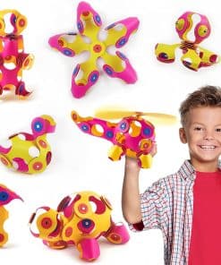 Paquete de 30 piezas de Clixo Crew - -Rosa/Amarillo