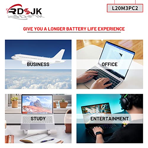 Batería de portátil L20C3PC2 L20D3PC2 L20M3PC2 para Lenovo - Imagen 8