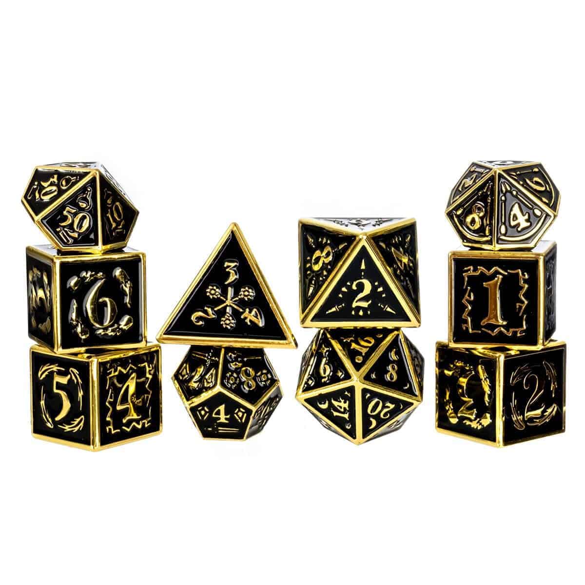 Conjunto de dados de metal Fantasydice Nightwatch Large