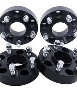 DCVAMOUS 4PC Espaciadores de Rueda Hubcentric 5x4.5 Negros