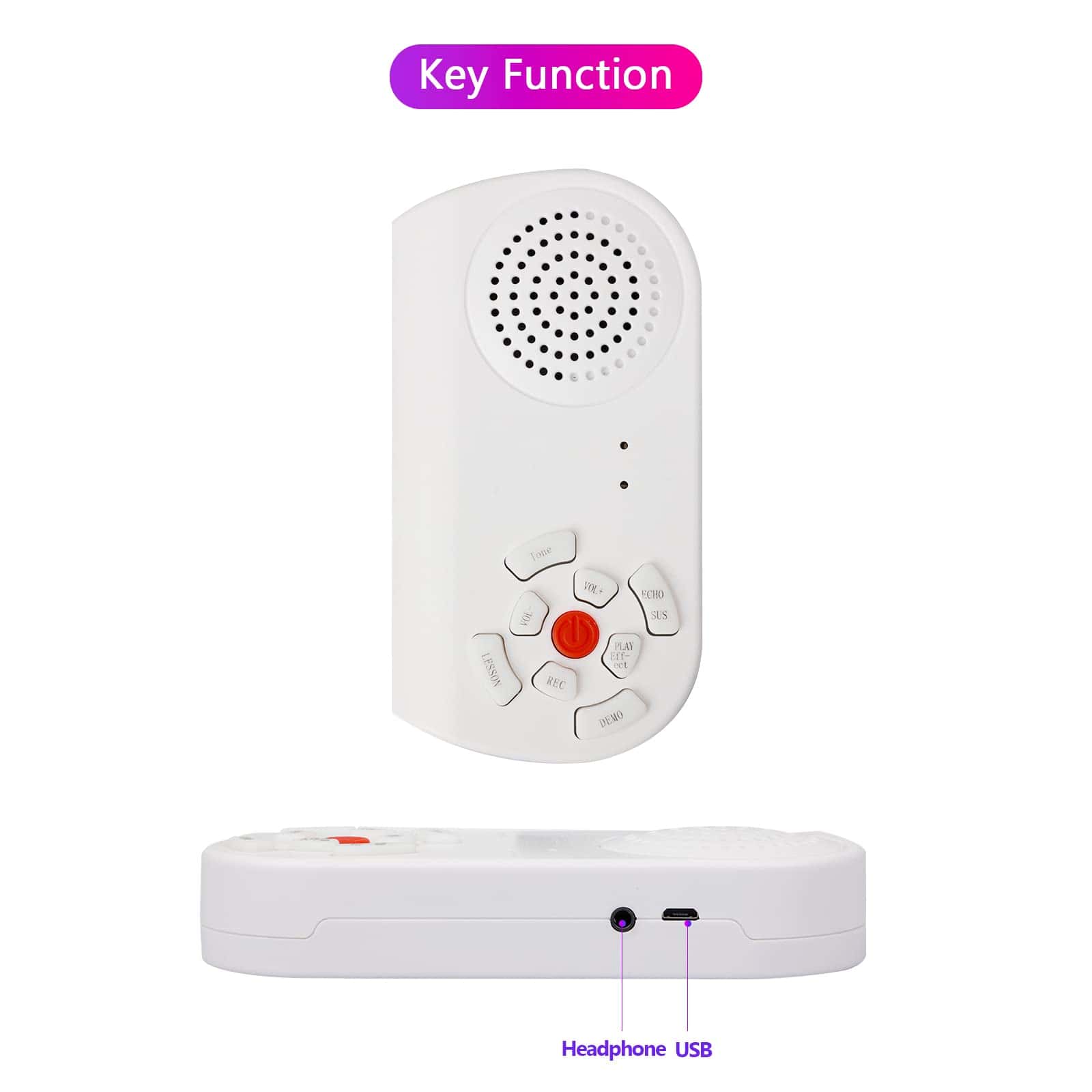 Piano Eléctrico de 61 Teclas Teclado Portátil Teclado de - Imagen 5